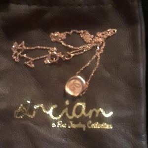Sirciam initial necklace letter C